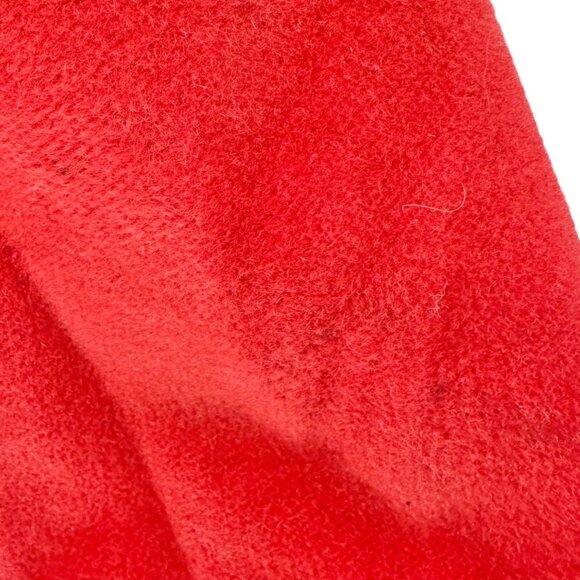 Luisa Spagnoli Vintage Coat Womens Size S Red Wool Pockets LS Made In Italy - Picture 7 of 14